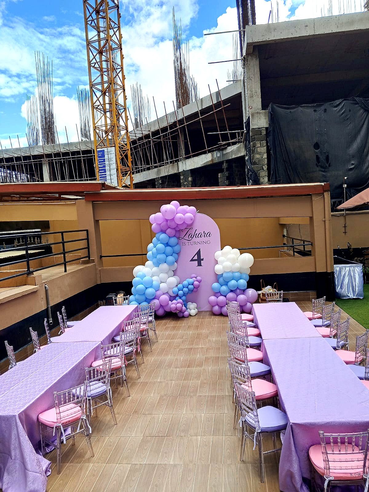 Kids Dress-Up Chairs (Chiavari, Ella & Crossback Minis) for a kids birthday party in Nairobi - view 6
