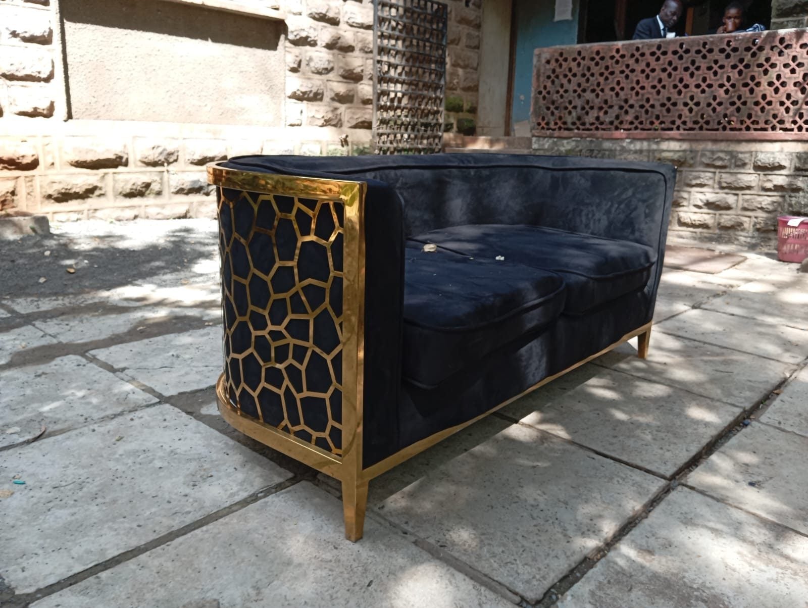 Lounge Sofa & Side Stools for Hire - view 9