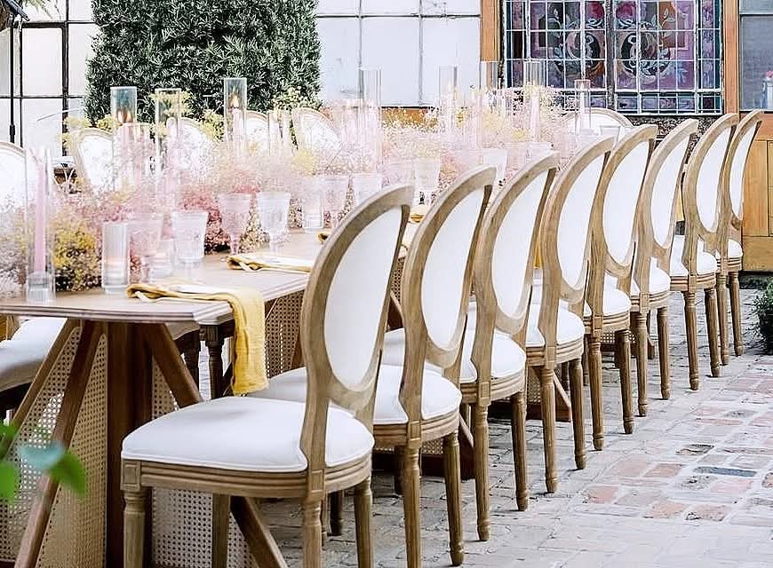 Luxury French Louise Chairs for a kids birthday party in Nairobi - view 4