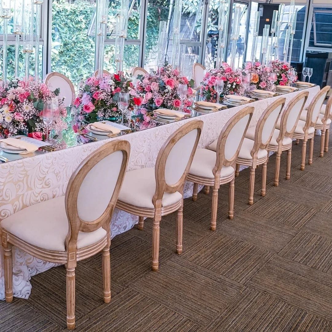 Luxury French Louise Chairs for a kids birthday party in Nairobi