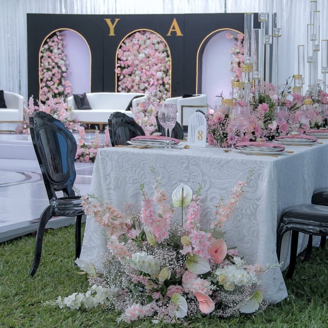 Luxury Vogue Chairs (Black) for a kids birthday party in Nairobi - view 3