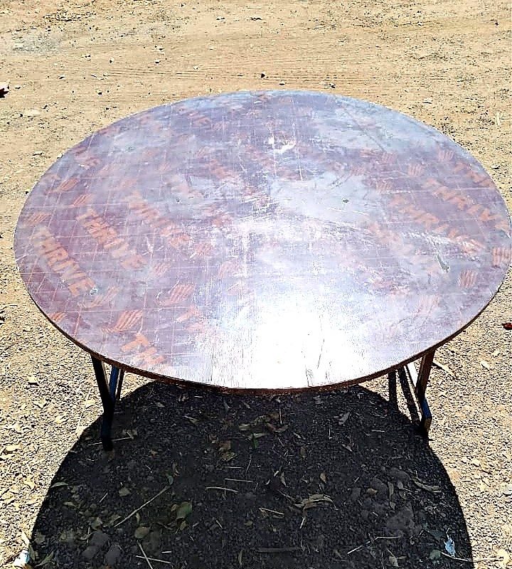 Round Guest Tables (Simple Seating for the Grown-Ups) for a kids birthday party in Nairobi