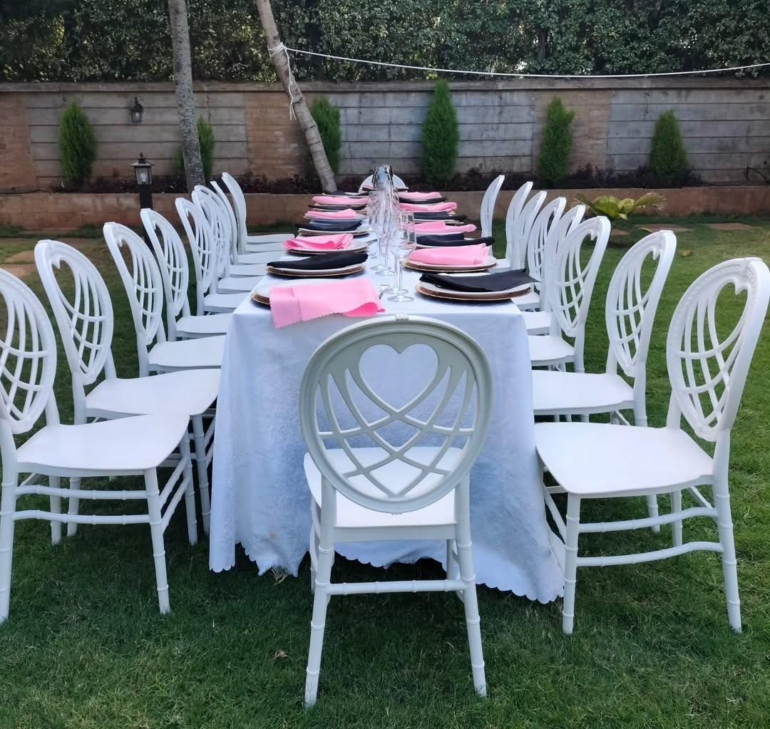 Rectangular Table (Dressed in Jacquard) for a kids birthday party in Nairobi - view 6