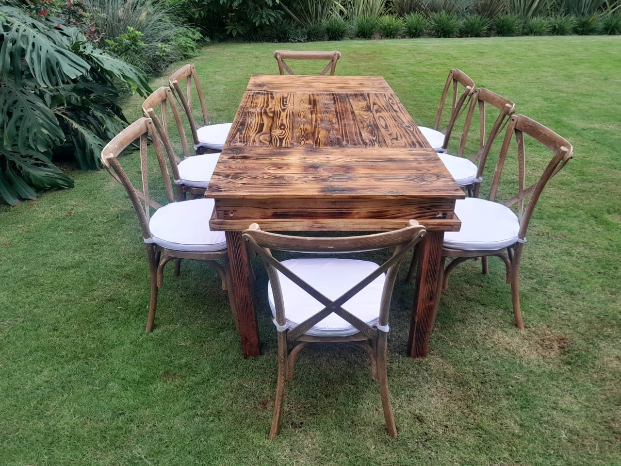 Rustic Elegant Table for a kids birthday party in Nairobi - view 2