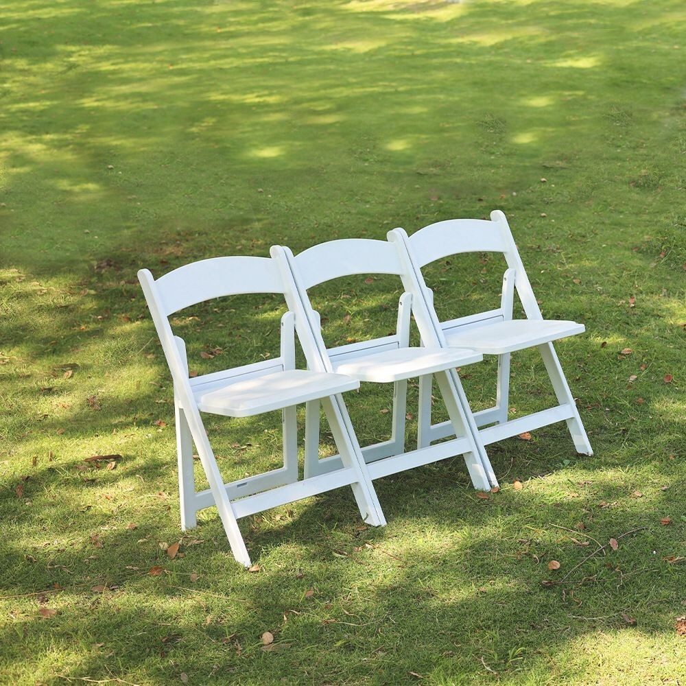 White Foldable Chairs for a kids birthday party in Nairobi