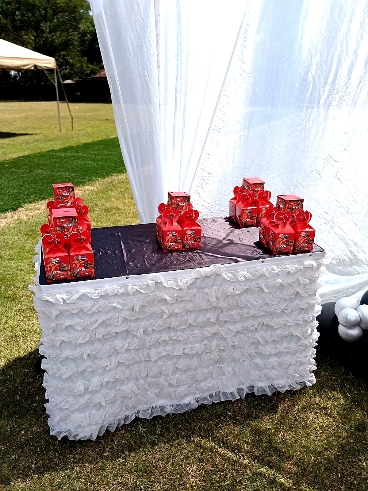 Cake & Treat Table (Dressed Birthday Focal Point) for a kids birthday party in Nairobi - view 4