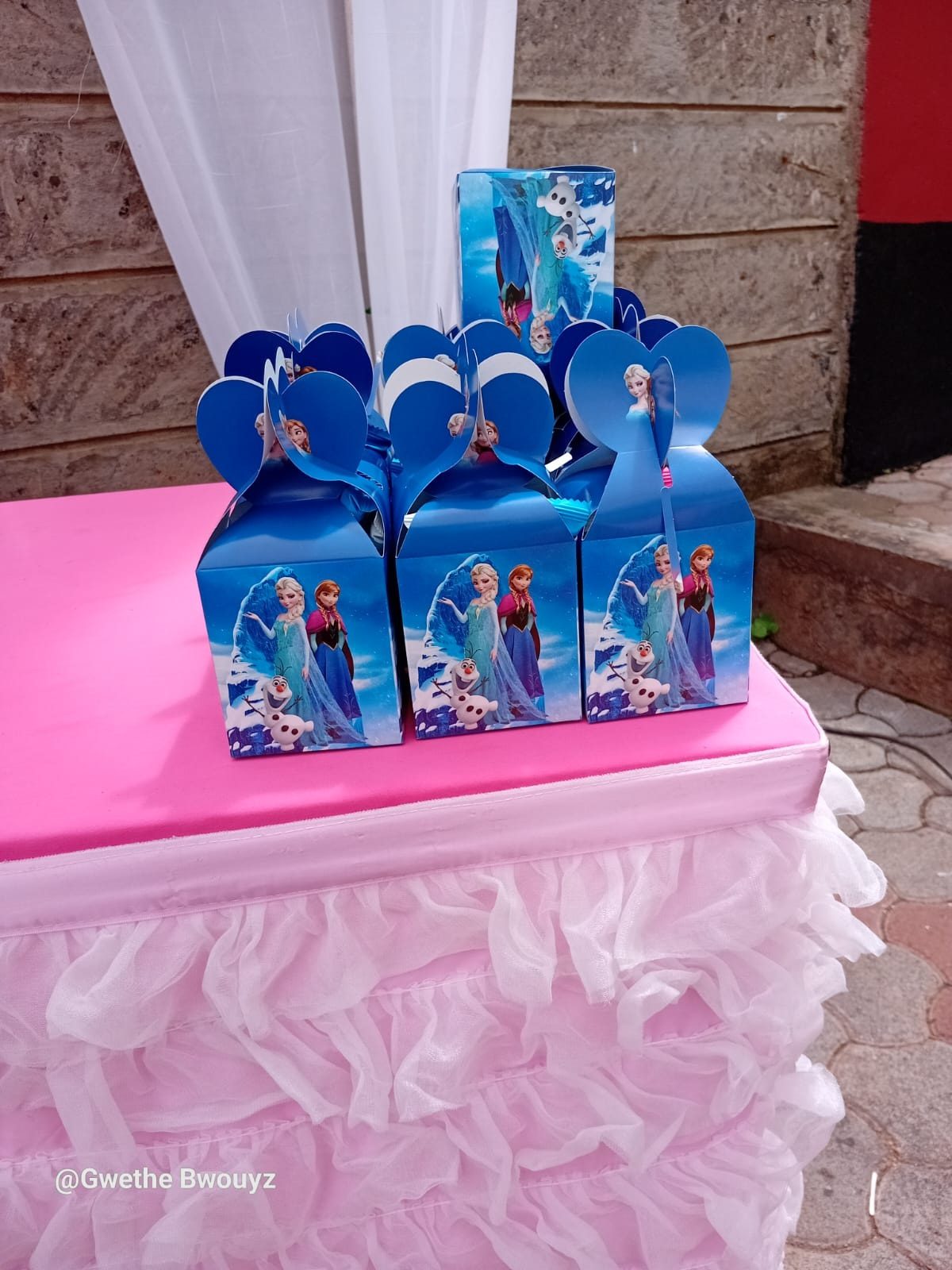 Cake & Treat Table (Dressed Birthday Focal Point) for a kids birthday party in Nairobi - view 5