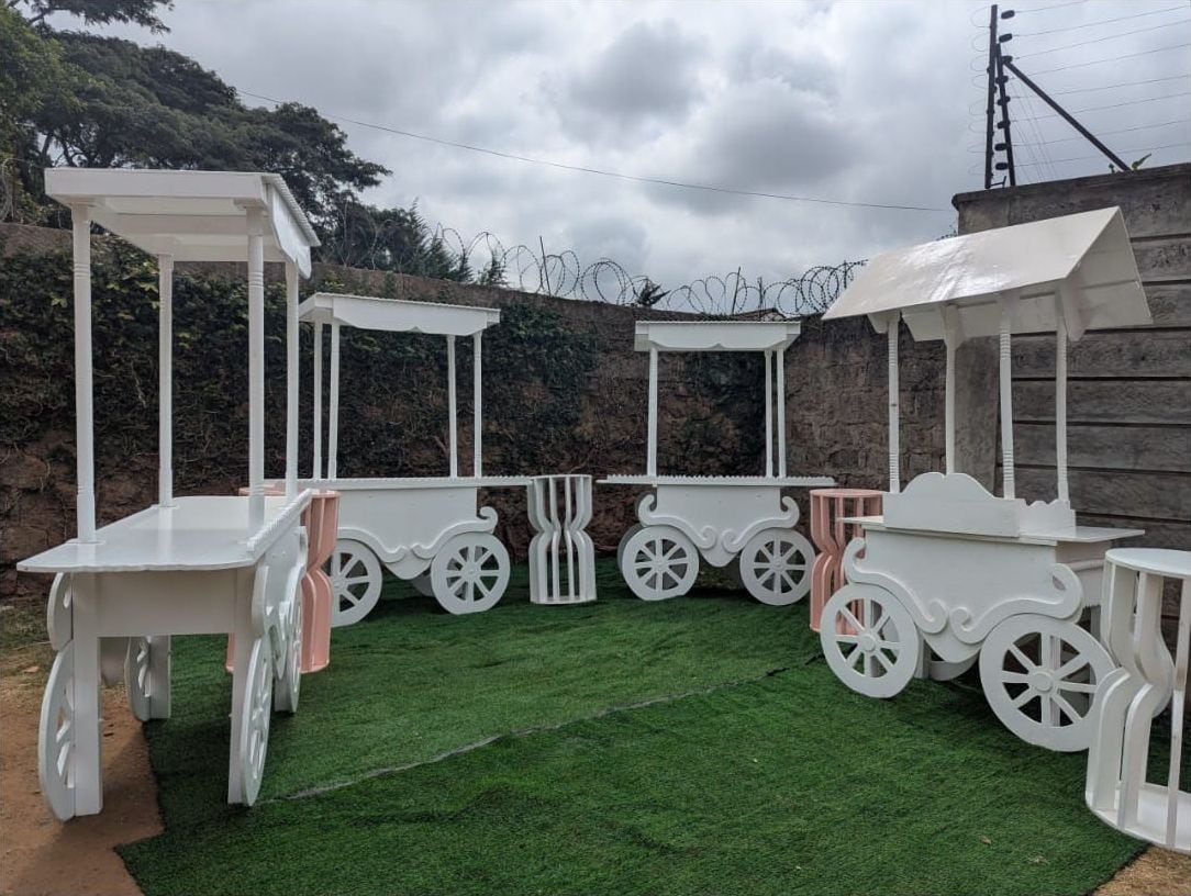 Display Stand / Display Table for a kids birthday party in Nairobi - view 2