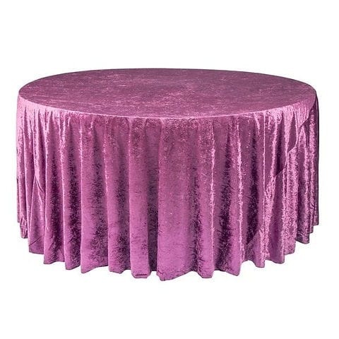 Dressed Round Table (Velvet) for a kids birthday party in Nairobi - view 2
