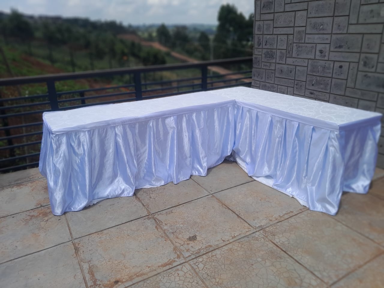 Food/Buffet Serving Table for a kids birthday party in Nairobi - view 2