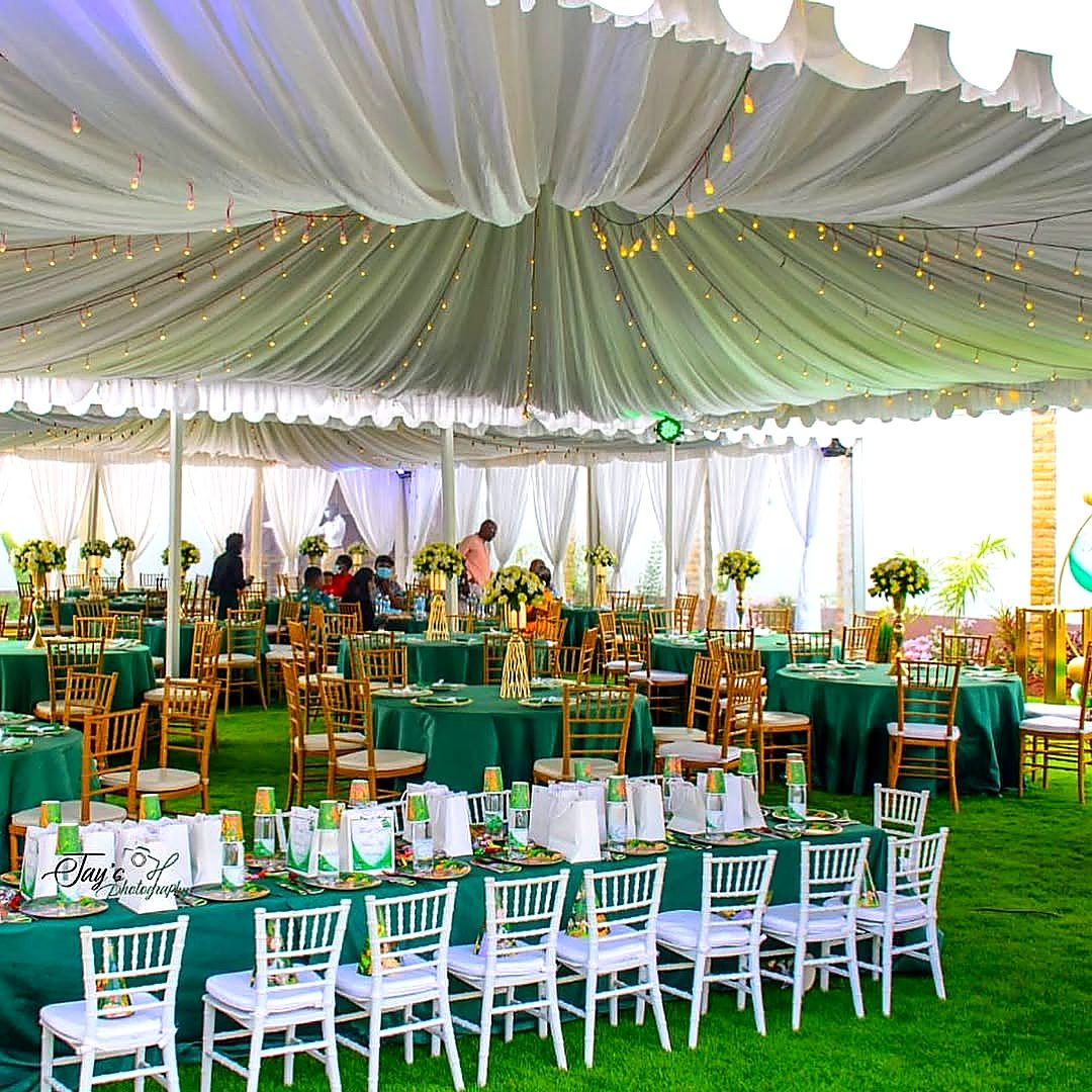 B Line Pagoda Tent 10x10m – 100 Seater shading a kids birthday party in Nairobi - view 6
