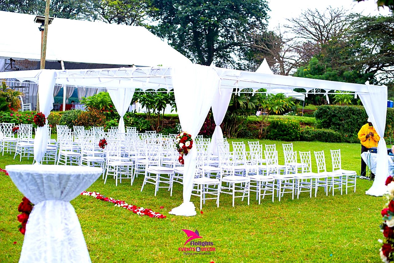 Canopy Tent 6x6m – 50 Seater shading a kids birthday party in Nairobi - view 4