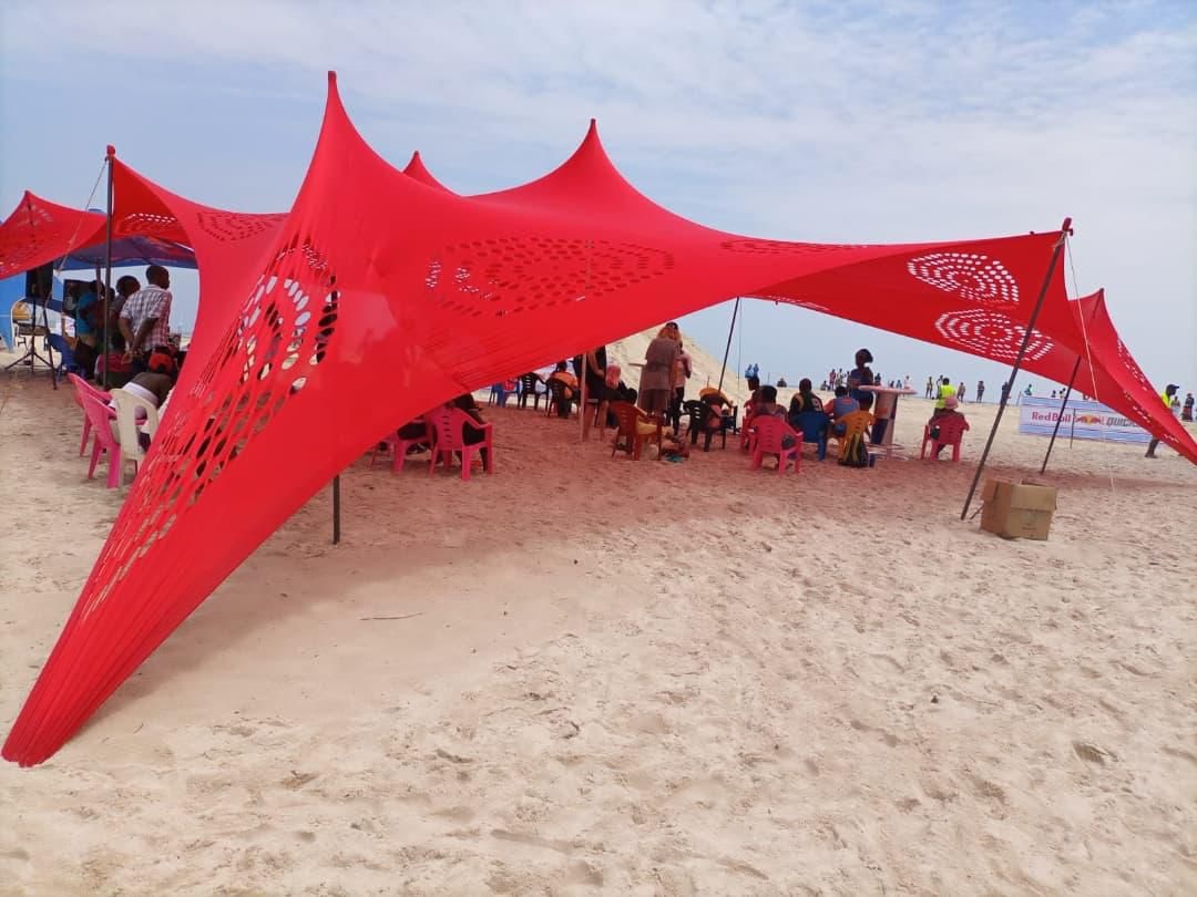 Cheese Tent 9x12m – 80 Seater shading a kids birthday party in Nairobi - view 6