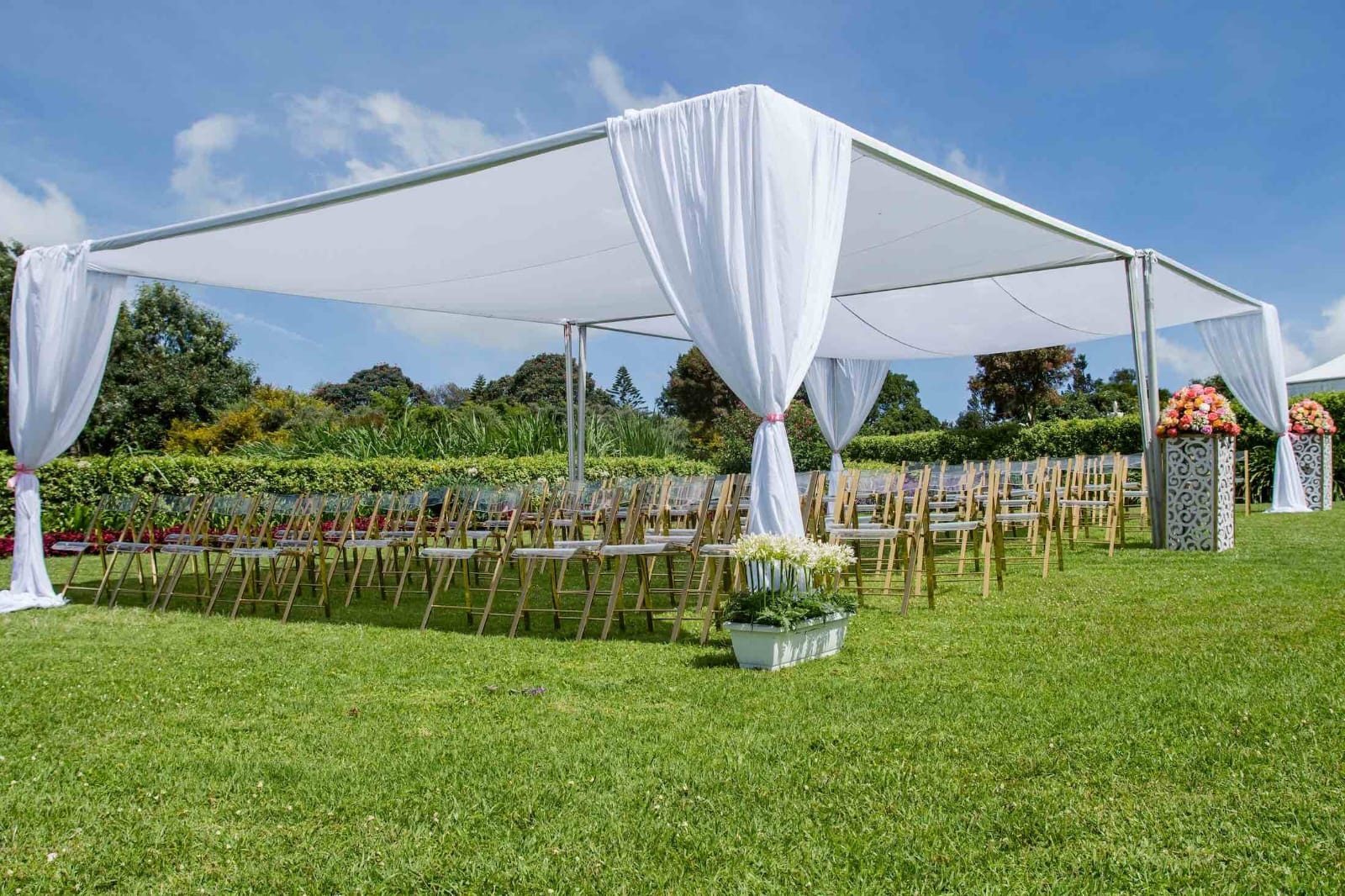 Extra-Large Party Canopy (6x12m) shading a kids birthday party in Nairobi - view 2