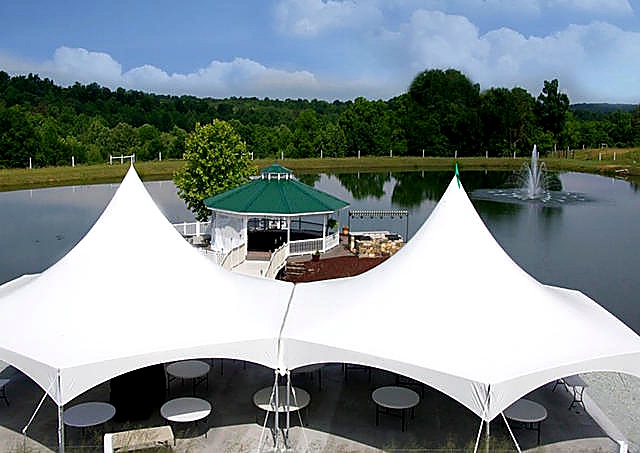 Hexagon Tent 6x6x6m – 80 Seater shading a kids birthday party in Nairobi - view 3