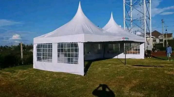 High Peak Tent 6x12m – 100 Seater shading a kids birthday party in Nairobi - view 2