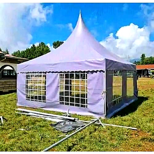 High Peak Tent 6x6m – 50 Seater shading a kids birthday party in Nairobi - view 2