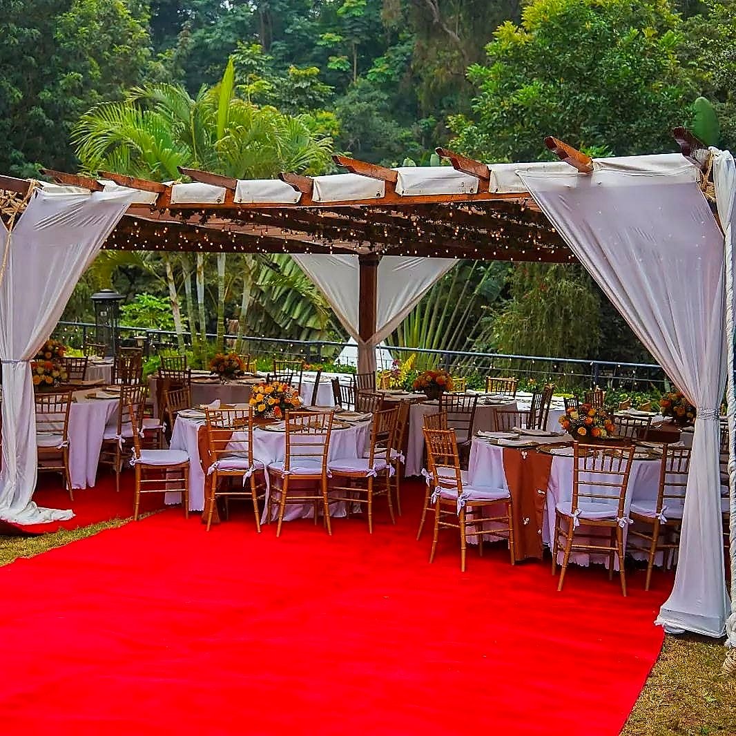 Pagola Tent 6x6m – 50 Seater shading a kids birthday party in Nairobi - view 2