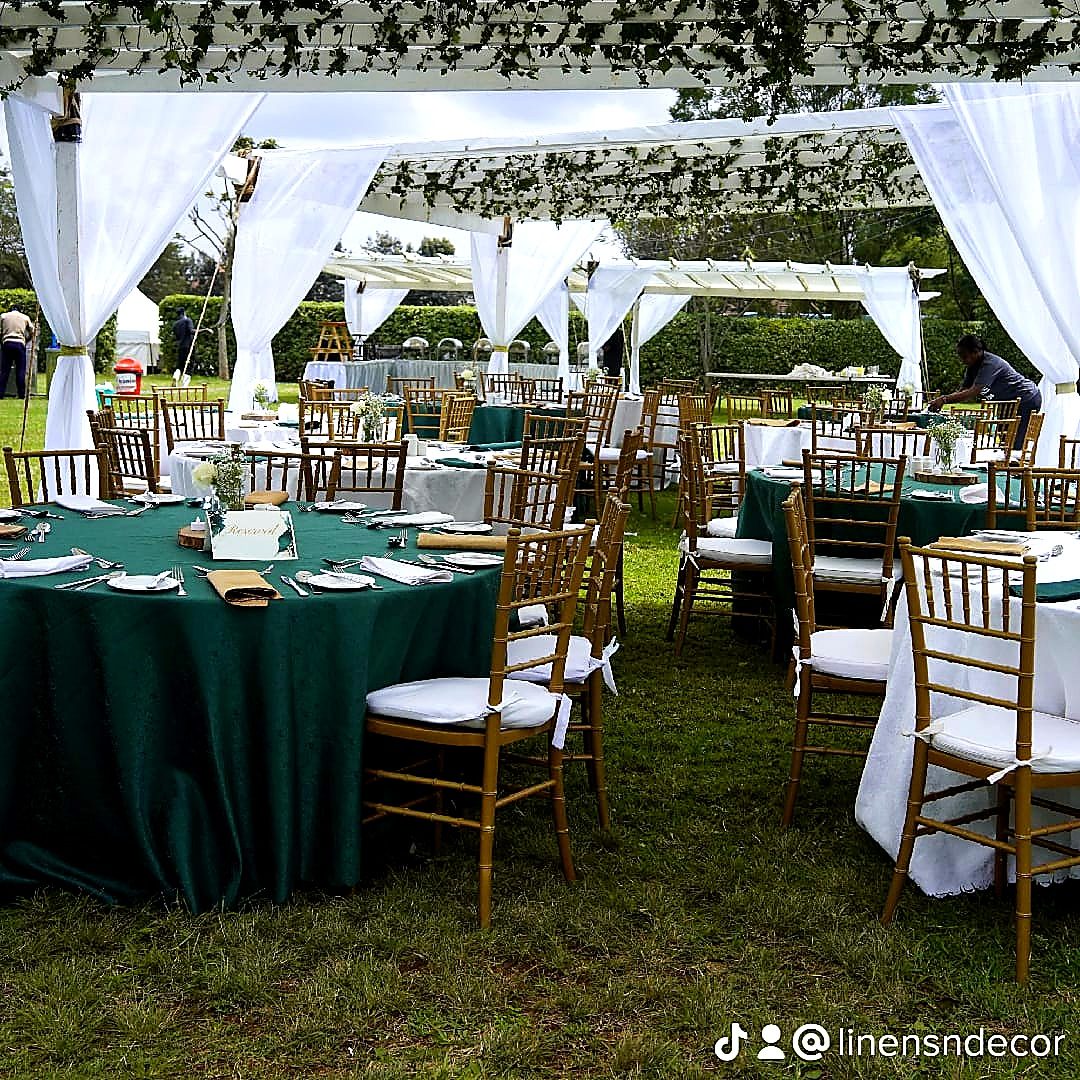 Pagola Tent 6x6m with Greeneries – 50 Seater shading a kids birthday party in Nairobi - view 4