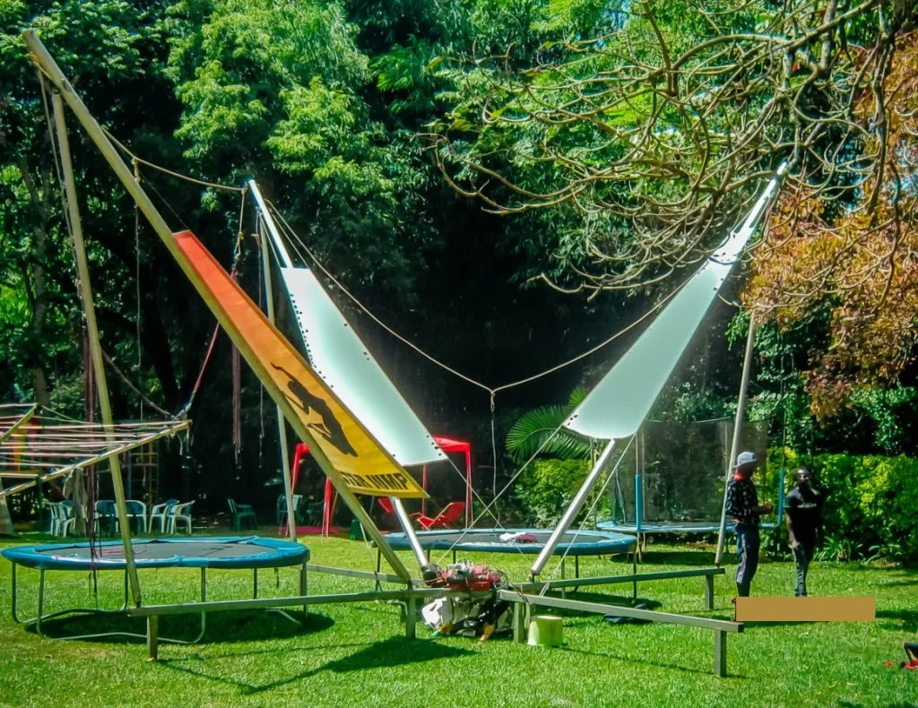 Star Jump (Bungee Trampoline) for Hire for a kids birthday party in Nairobi