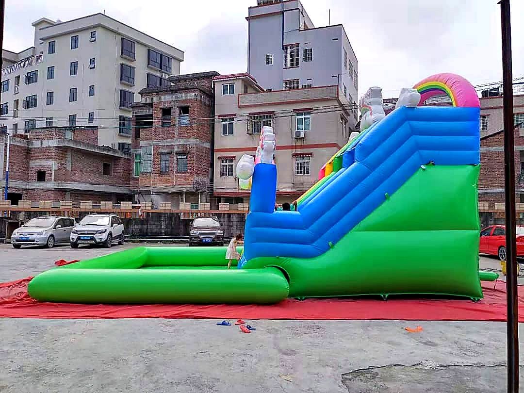Mega Water Slide for a kids summer pool party in Nairobi - view 3
