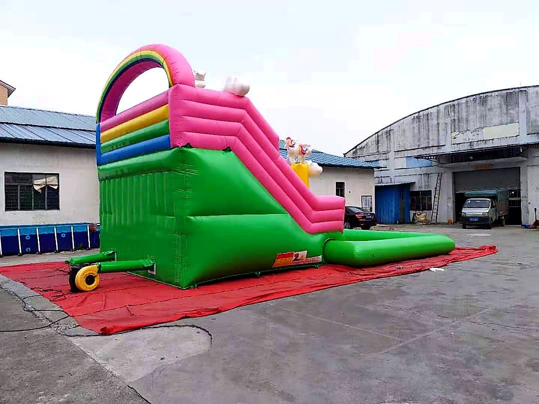 Mega Water Slide for a kids summer pool party in Nairobi